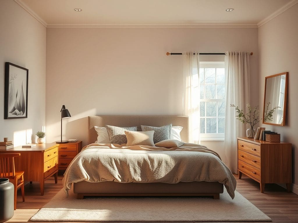 Private bedroom for an adult guest in a Norwegian homestay program