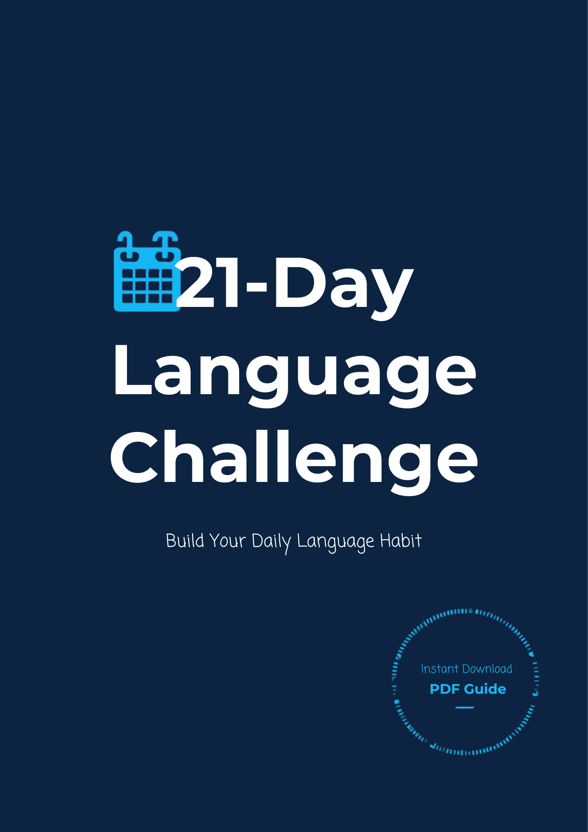 21-Day Language Learning Challenge โ build a habit that sticks