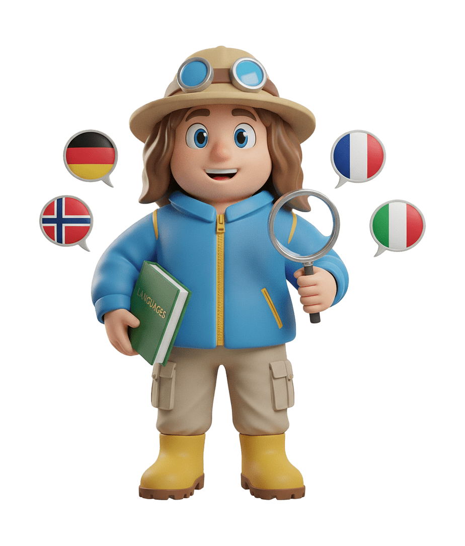 Mondosol explorer mascot
