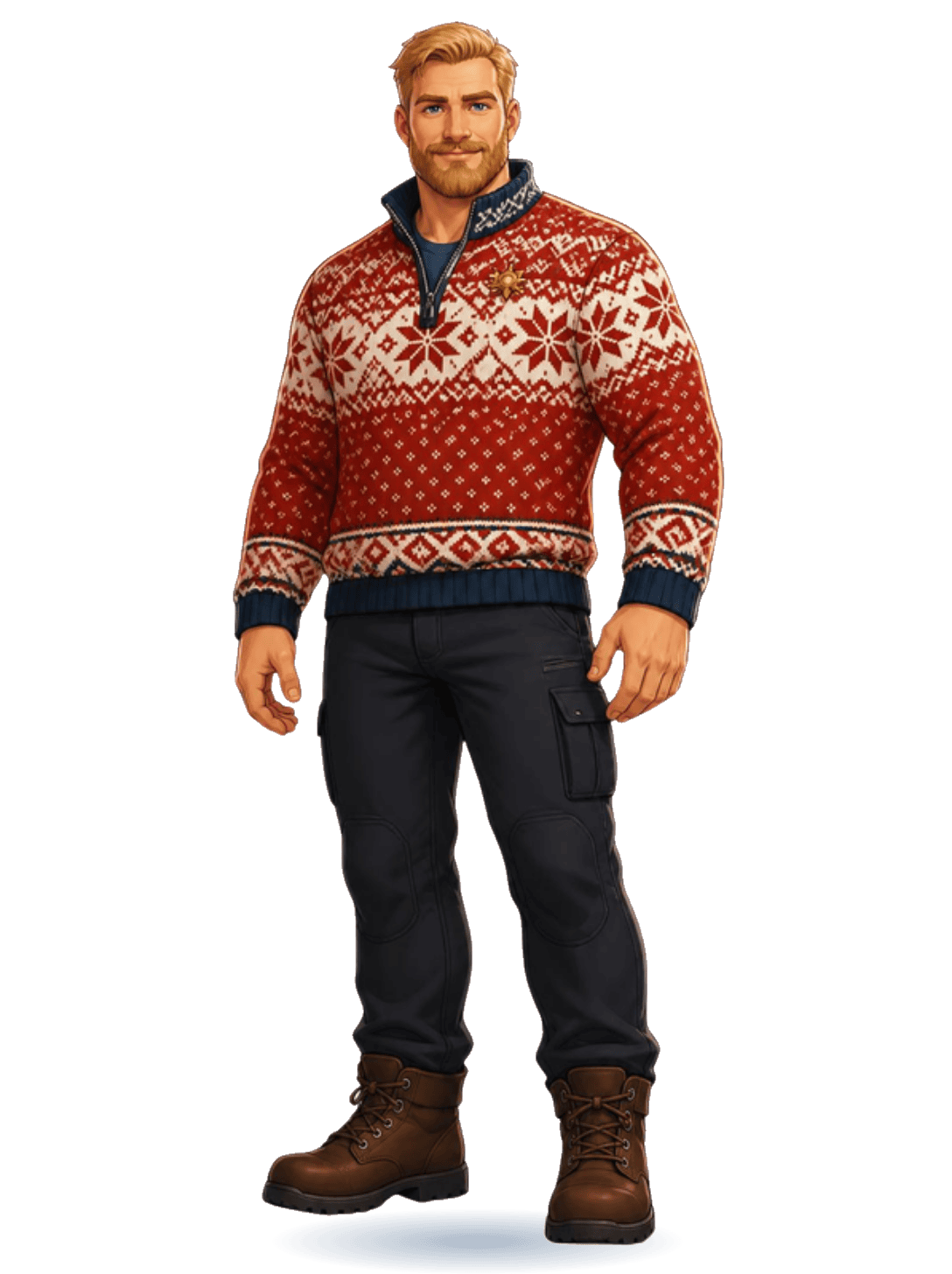 Lars Haugen — Mondosol cast, hero pose